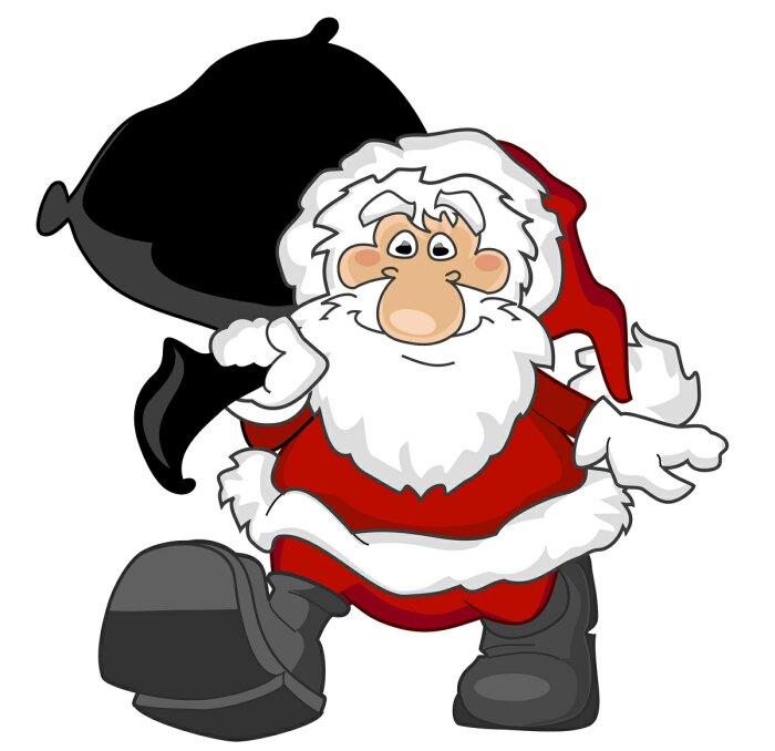 pictures with santa claus. Large picture: Santa Claus clothing