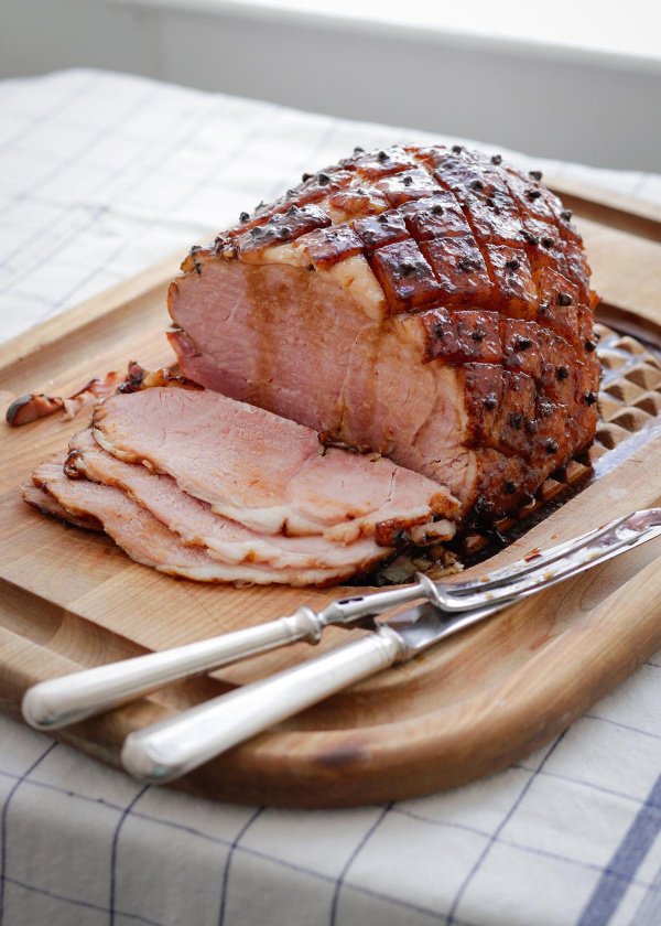 Best Christmas Ham - Slow Cooked Black Treacle Ham - Nigella Lawson