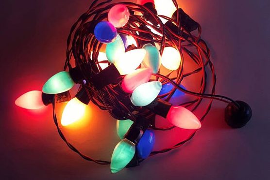 Vintage Christmas Tree Decorations - Lights
