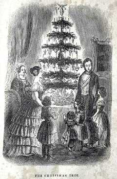 History of Christmas Trees - Victorian Christmas Tree -