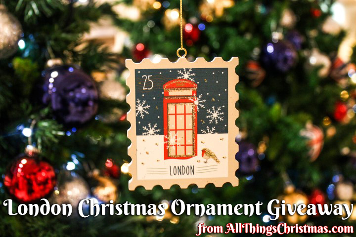 London Christmas Ornament Giveaway on AllThingsChristmas