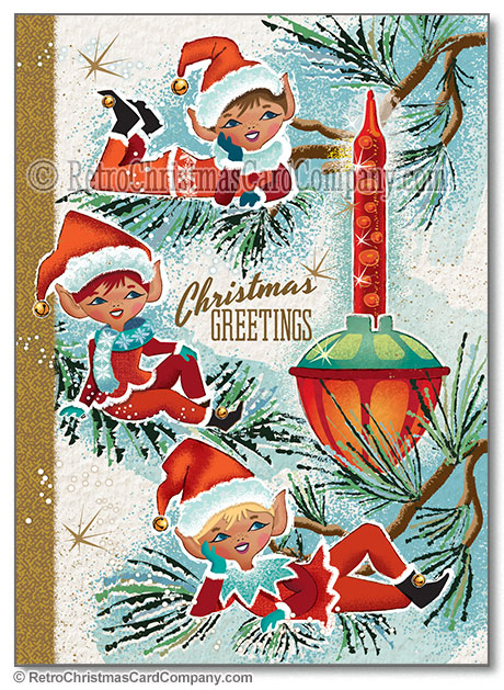 Vintage Christmas Cards - Retro Christmas Card Company