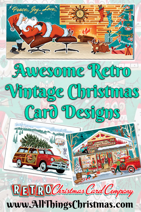 Retro Vintage Christmas Card Designs on AllThingsChristmas.com