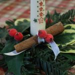 Handmade Advent Candle Craft with Hen Corner